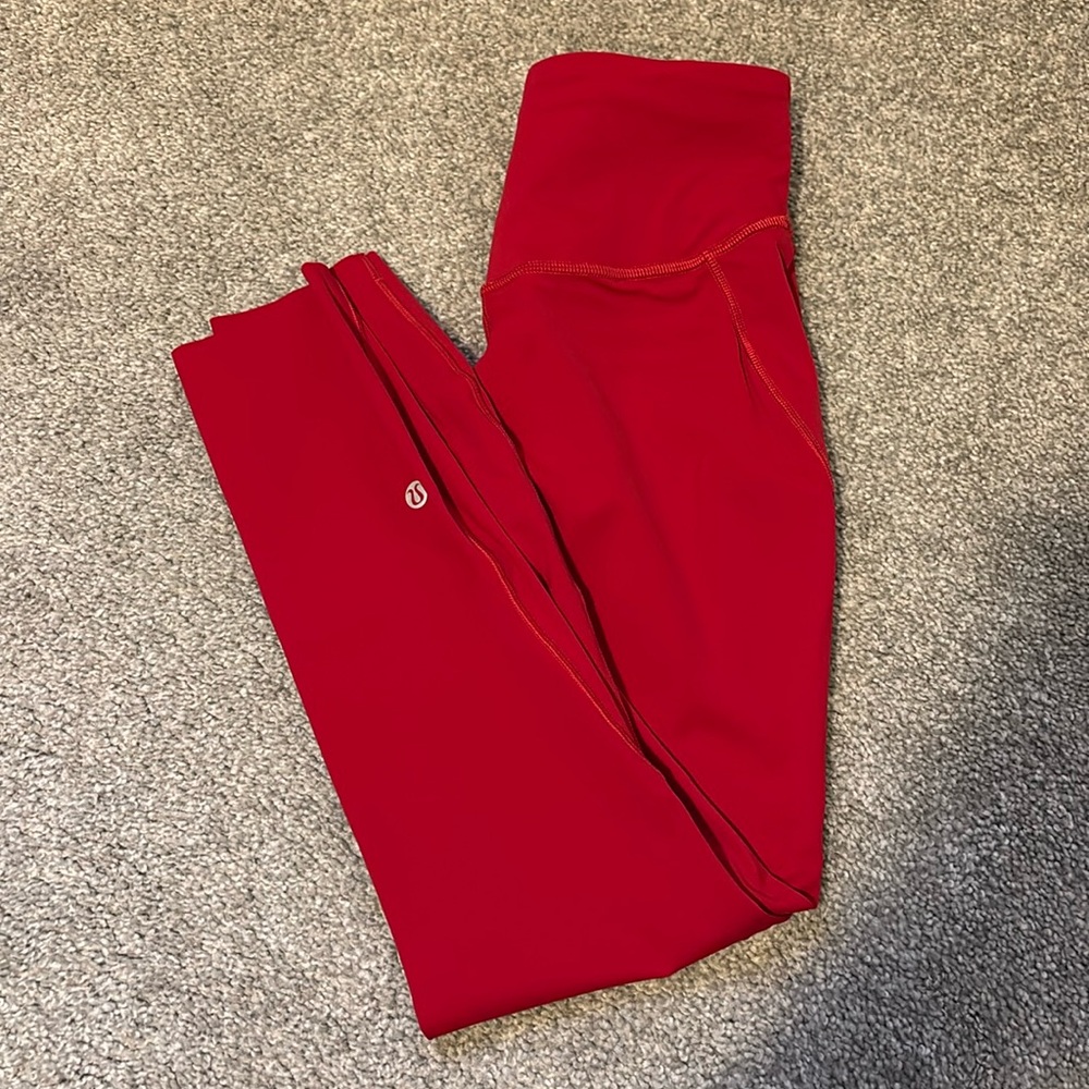 NWOT Lululemon base pace high rise crop 23” leggings